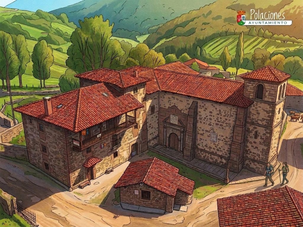 Senderismo Tresabuela Ilustración